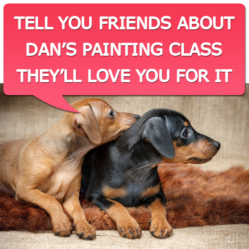 Weekly on-line Oil Painting Classes Workshops