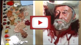 How To Paint Portraits - Mountain Cowboy Trailer
